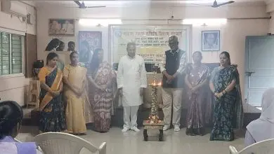 हैदराबाद में हिन्दी पखवाड़ा दिवस समारोह के दौरान अतिथियों का भाषण और छात्राओं की सांस्कृतिक प्रस्तुतियाँ