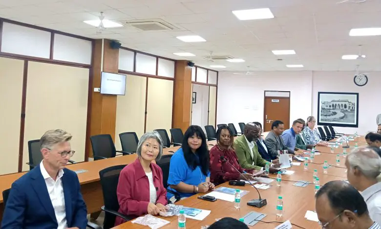 अलबामा प्रतिनिधिमंडल ने हैदराबाद विश्वविद्यालय का दौरा किया