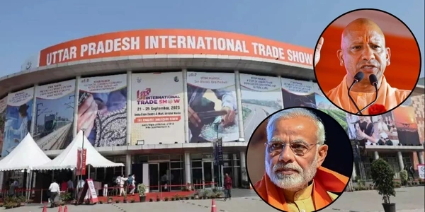 ग्रेटर नोएडा में यूपी इंटरनेशनल ट्रेड शो-2025 का उद्घाटन करते पीएम मोदी