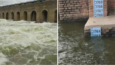 हिमायतसागर और उस्मान सागर से छोड़े गए पानी के बीच बाढ़ की चेतावनी