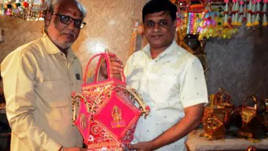 हैदराबाद बाजार में दिवाली सजावट तुमड़ी