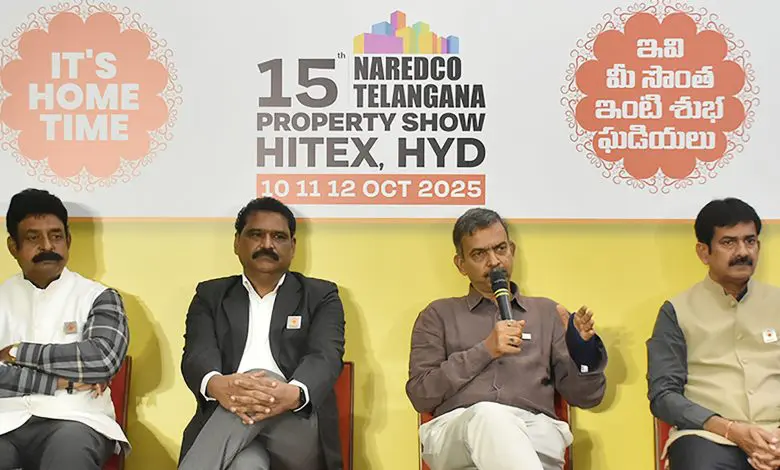 हैदराबाद प्रॉपर्टी शो 2025 में रियल इस्टेट प्रदर्शन की झलक