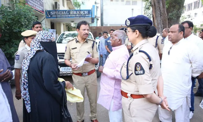 हैदराबाद कोतवाल हाउस दौरा और पुलिस निरीक्षण