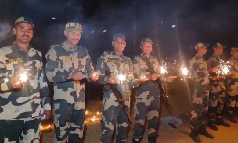 बीएसएफ जवान दिवाली पाकिस्तान सीमा