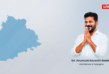 मुख्यमंत्री रेवंत रेड्डी चारमीनार पर सद्भावना दिवस कार्यक्रम में भाग लेते हुए