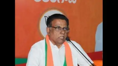 एन. वी. सुभाष बीसी आरक्षण मुद्दे पर मीडिया को संबोधित