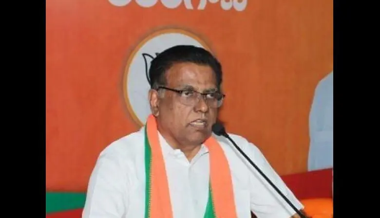 एन. वी. सुभाष बीसी आरक्षण मुद्दे पर मीडिया को संबोधित