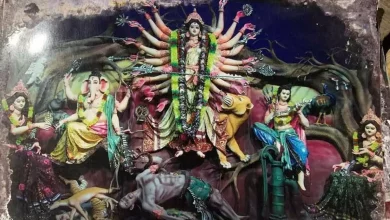 हैदराबाद 84वां दुर्गा पूजा उत्सव में भव्य पंडाल