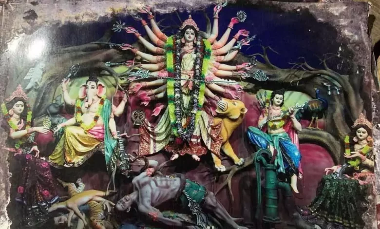हैदराबाद 84वां दुर्गा पूजा उत्सव में भव्य पंडाल