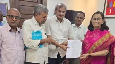दृष्टिहीन कर्मचारियों के लिए राज्य आयुक्त ज्ञापन
