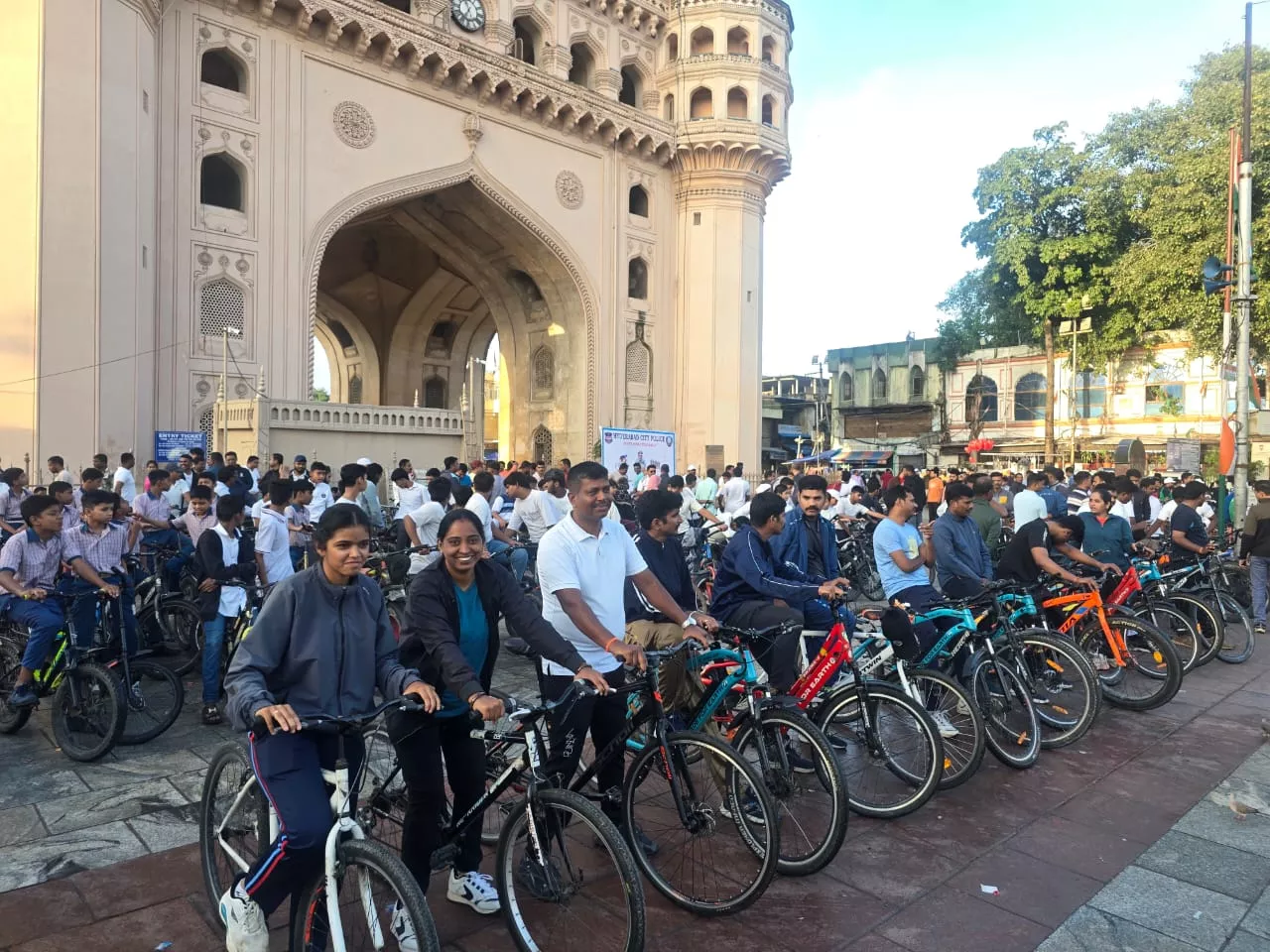 सेंट्रल जोन पुलिस साइक्लोथॉन