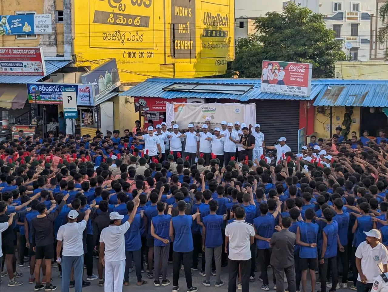 हैदराबाद में सतर्कता जागरूकता सप्ताह समापन समारोह में बोलतीं शिखा गोयल