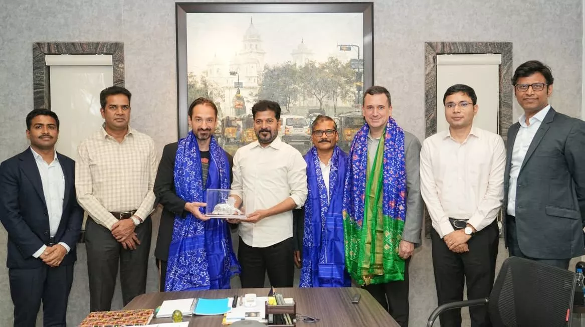 रेवंत रेड्डी और किपमन ने फिजिकल इंटेलिजेंस प्रोजेक्ट पर चर्चा की