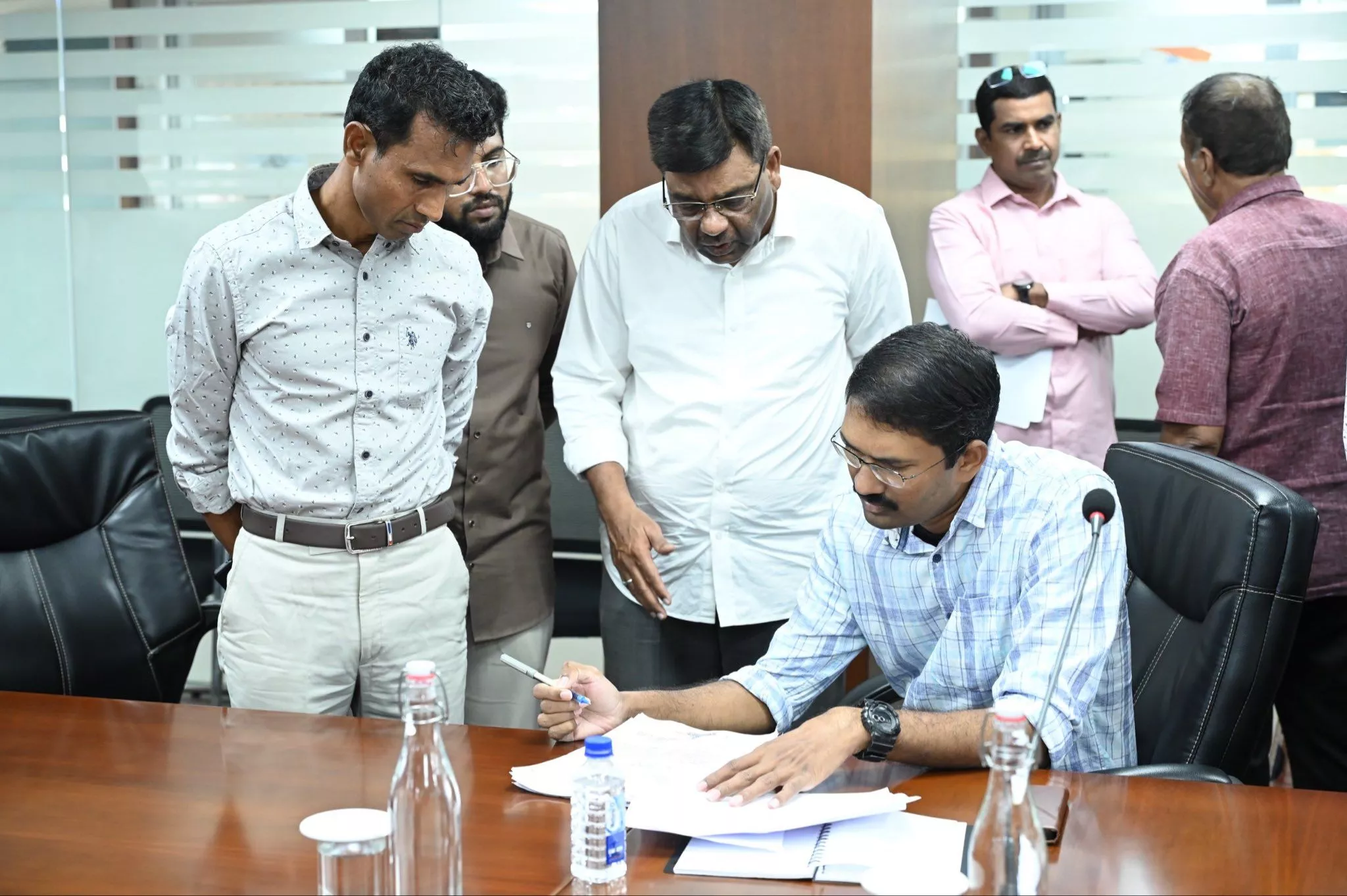 हैद्रा प्रजावाणी अतिक्रमण शिकायतें समीक्षा बैठक