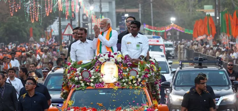 मोदी कोयंबटूर दौरा