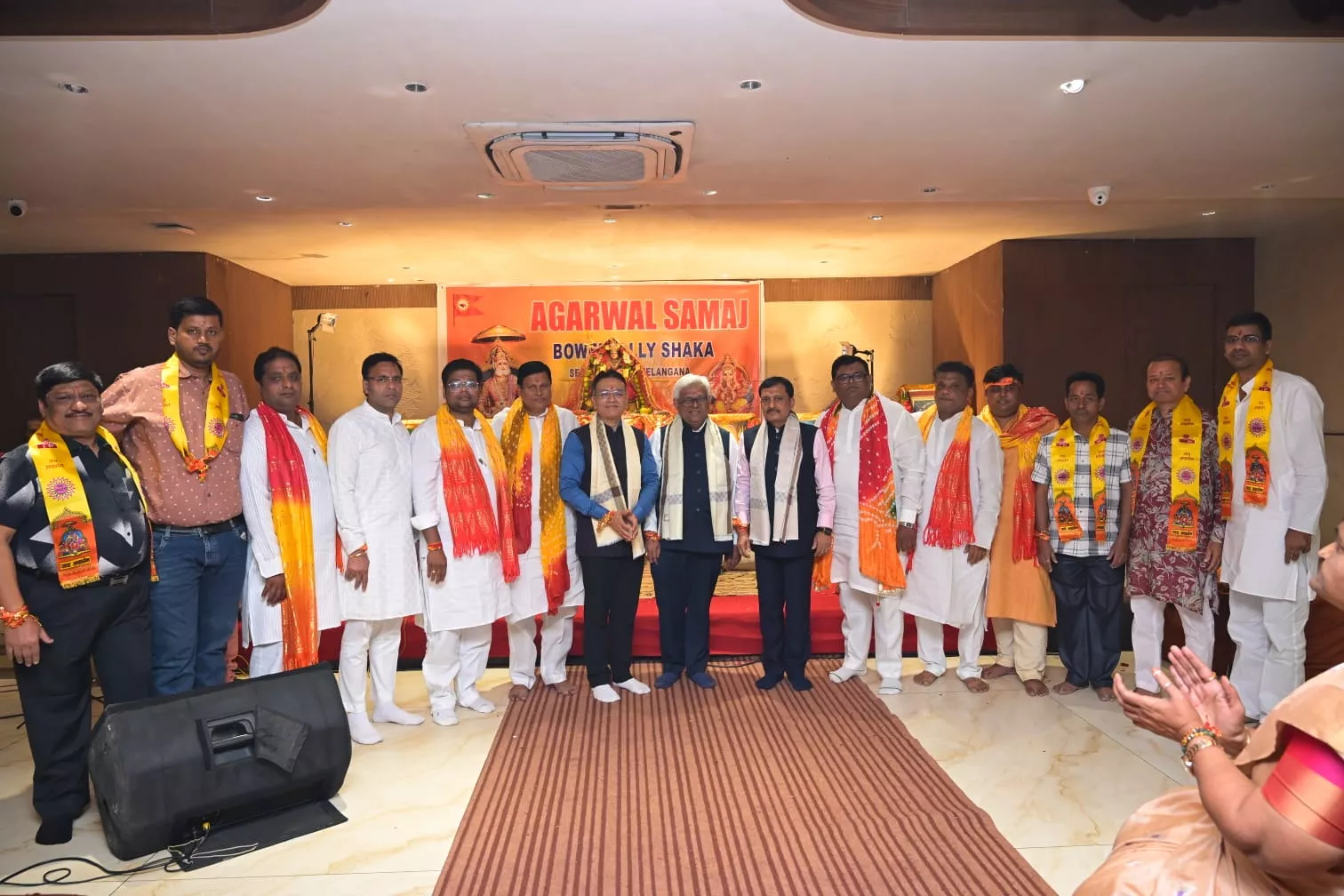 अग्रवाल समाज बोइनपल्ली शाखा का अन्नकूट प्रसाद