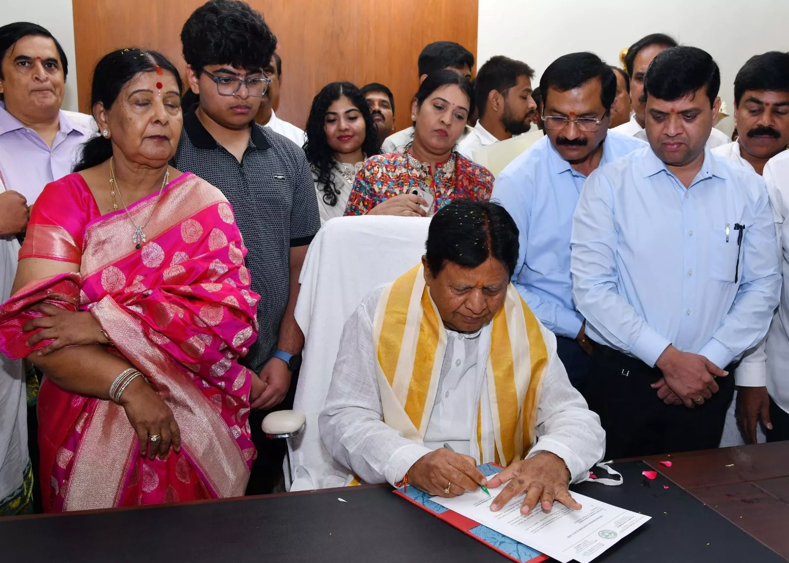 सुदर्शन रेड्डी ने तेलंगाना सरकार में सलाहकार पद संभाला