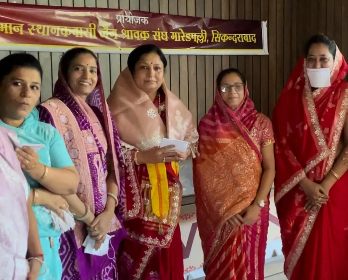 मारेड़पल्ली जैन संघ में चातुर्मास का भव्य समापन