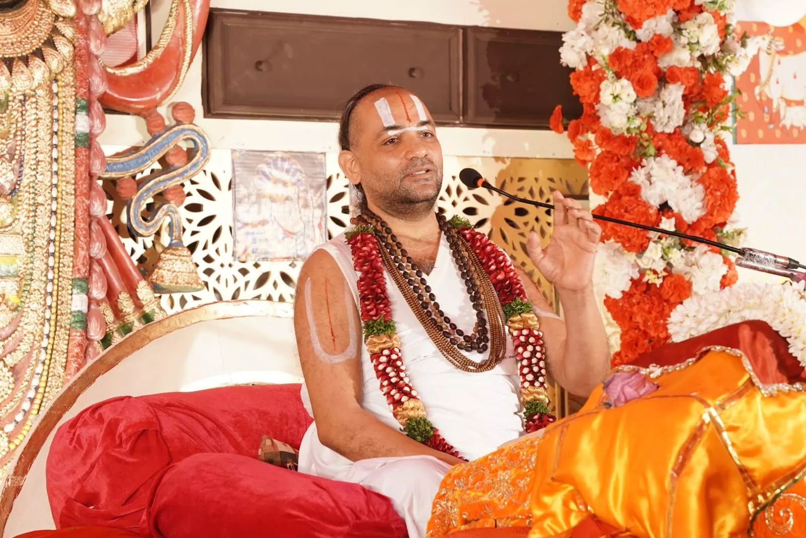 श्री श्याम मंदिर में भागवत कथा का आयोजन