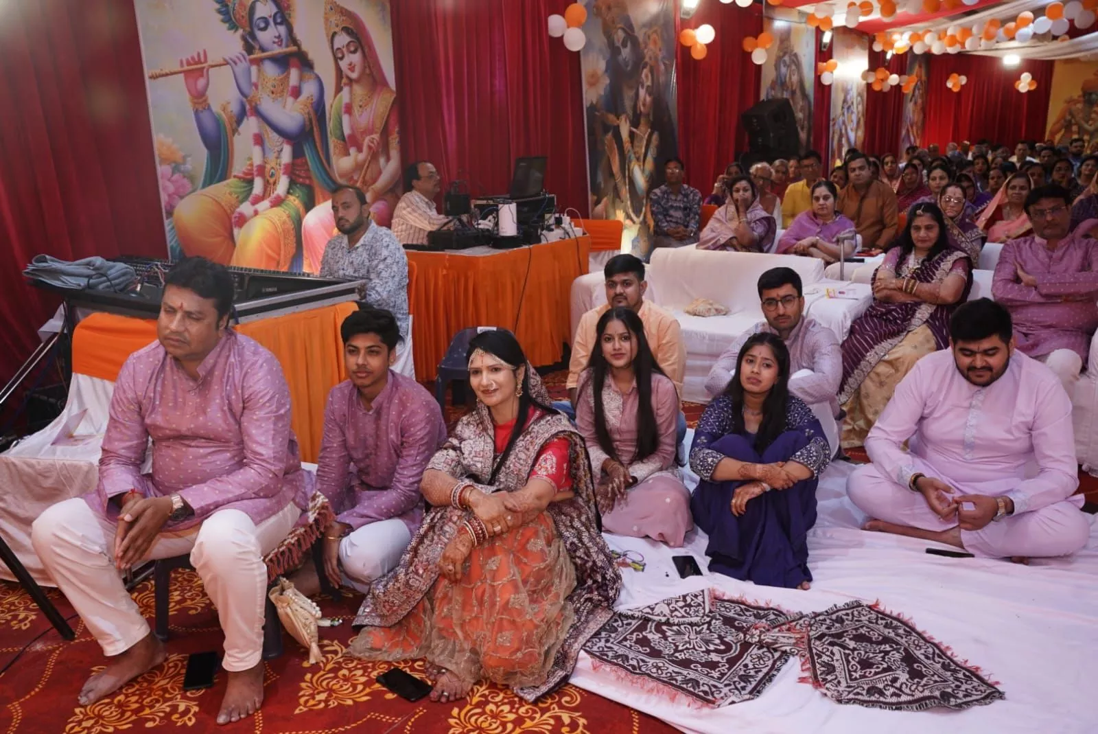 श्री श्याम मंदिर में भागवत कथा का आयोजन