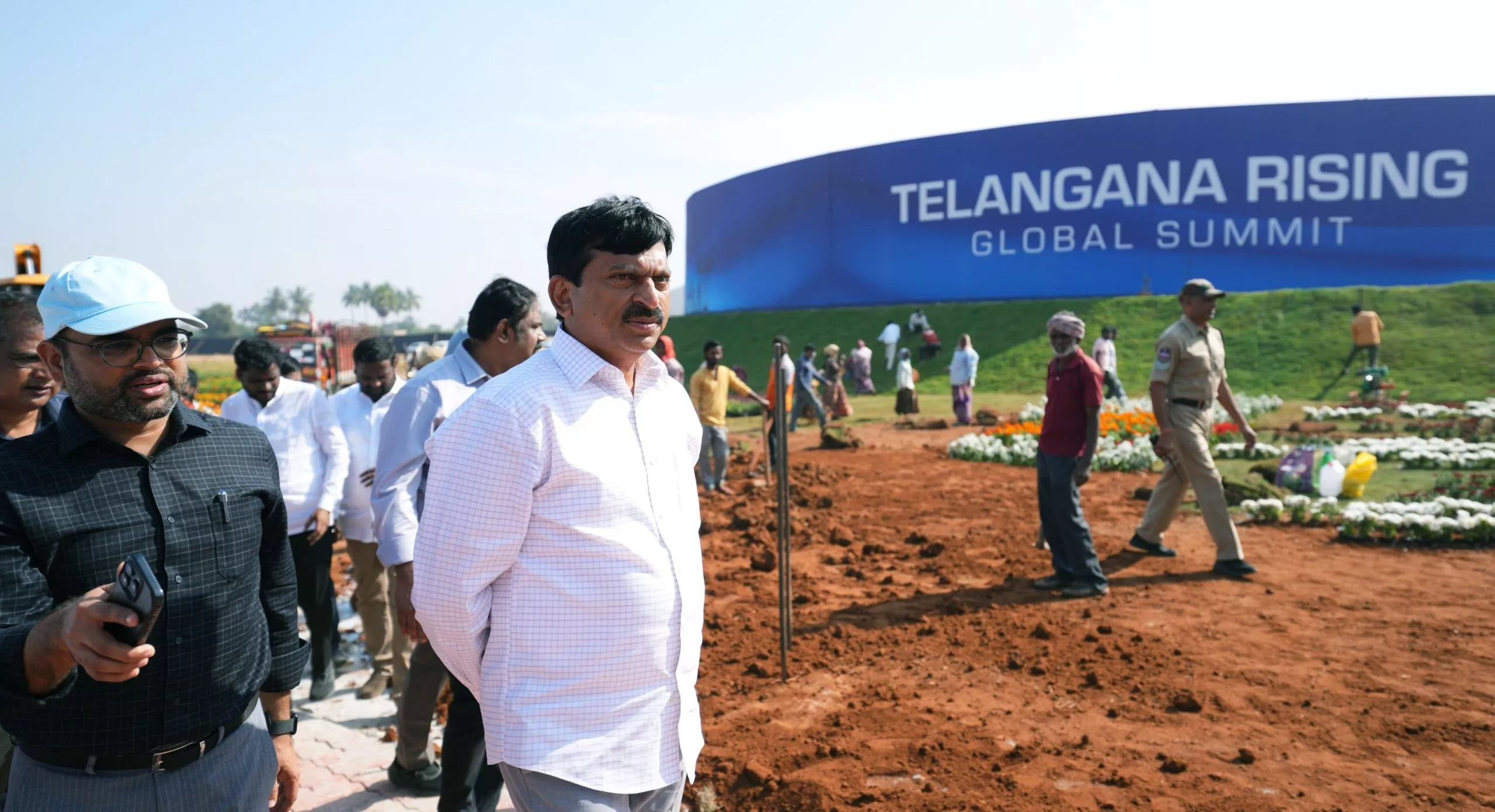 हैदराबाद में तेलंगाना राइजिंग ग्लोबल समिट की तैयारियां पूरी