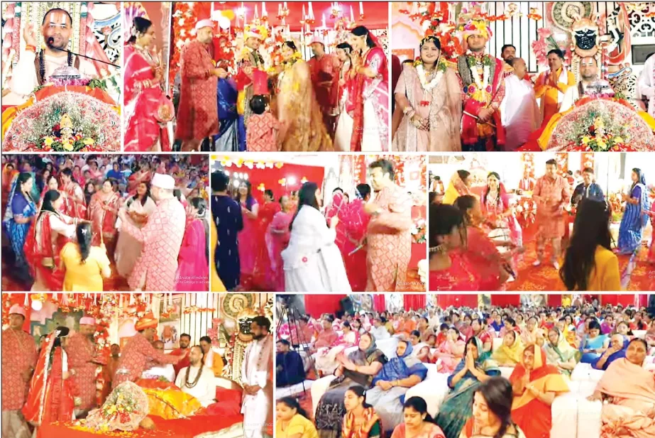 श्रीमद् भागवत कथा में स्वामी राजगुरु महाराज का प्रवचन