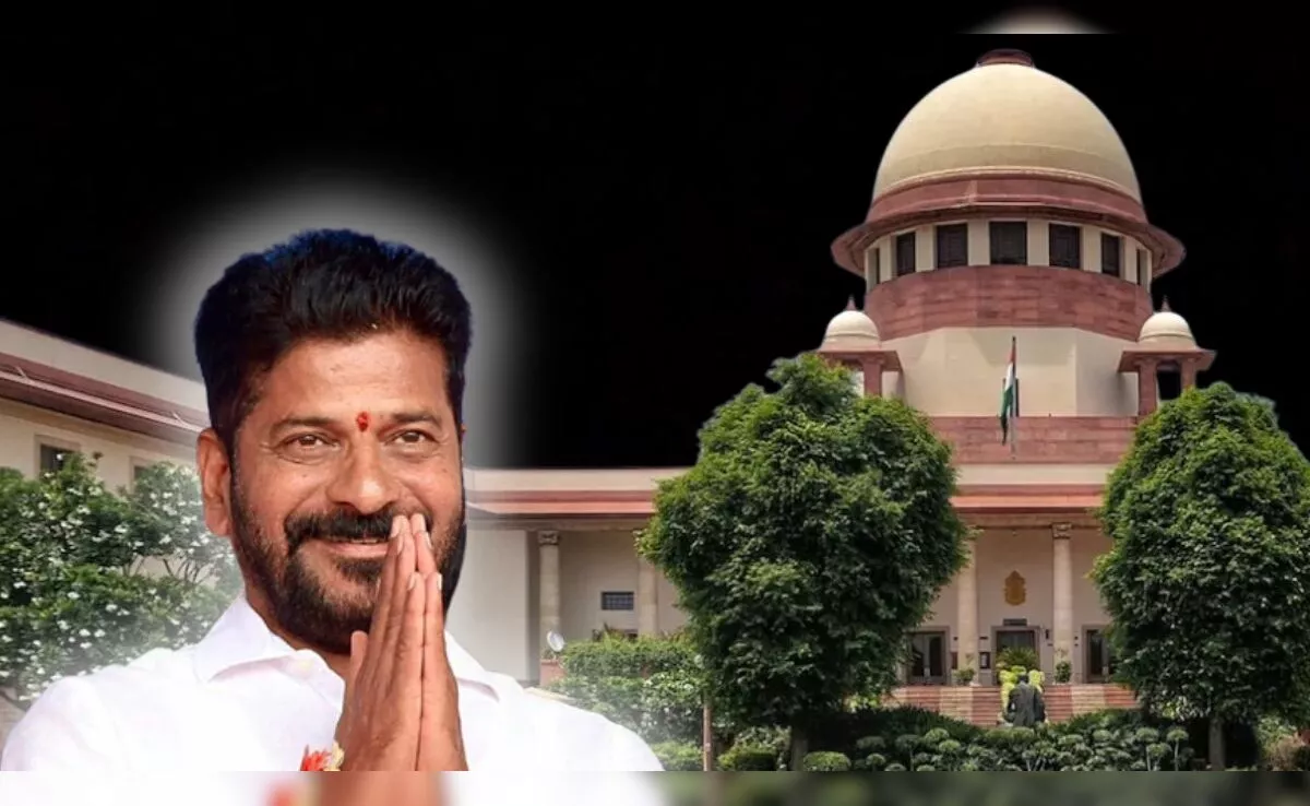 सीएम रेवंत के खिलाफ पोस्टर और पुलिस कार्रवाई