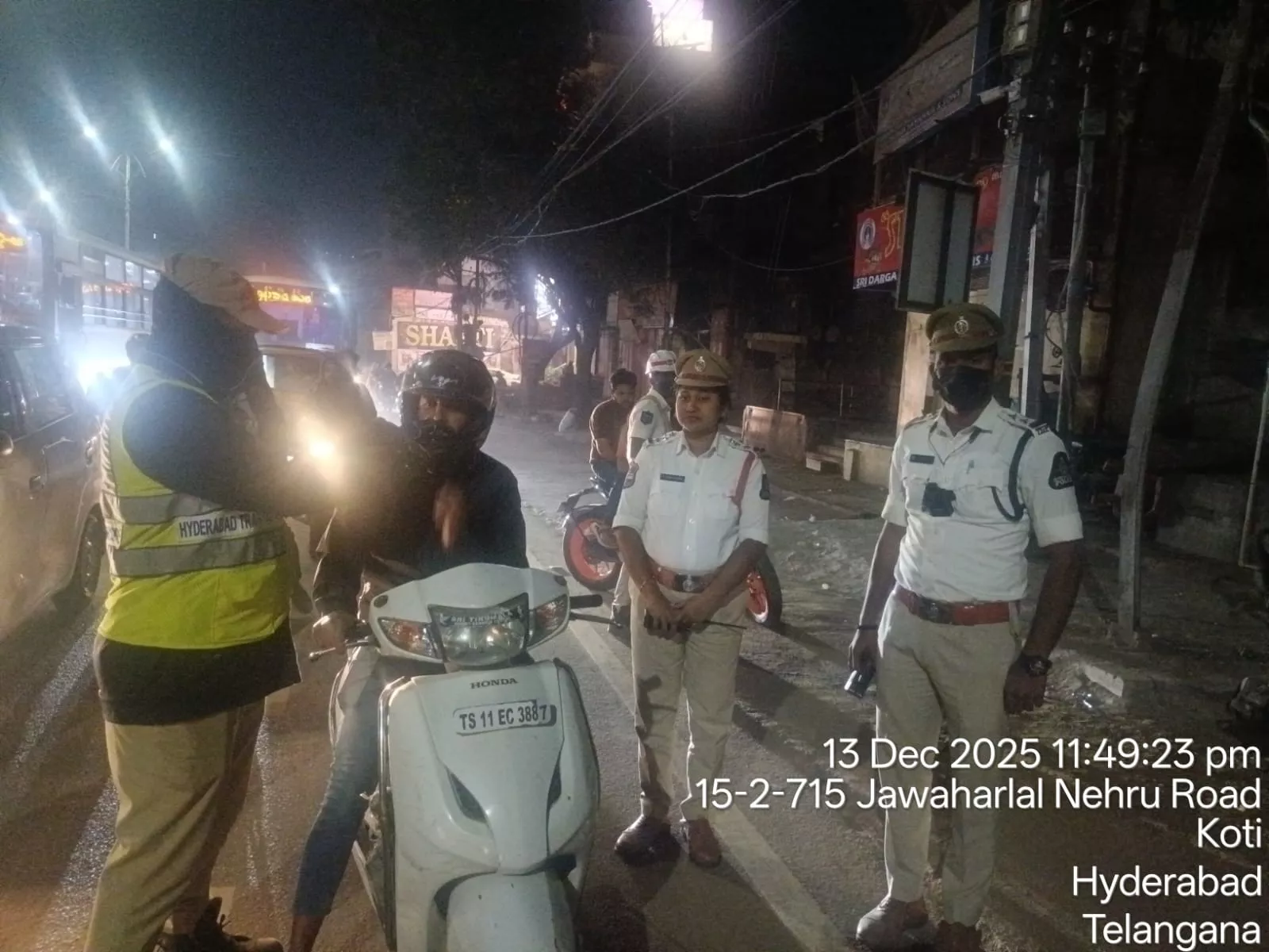 साइबराबाद में 407 शराबी वाहन चालकों पर कार्रवाई