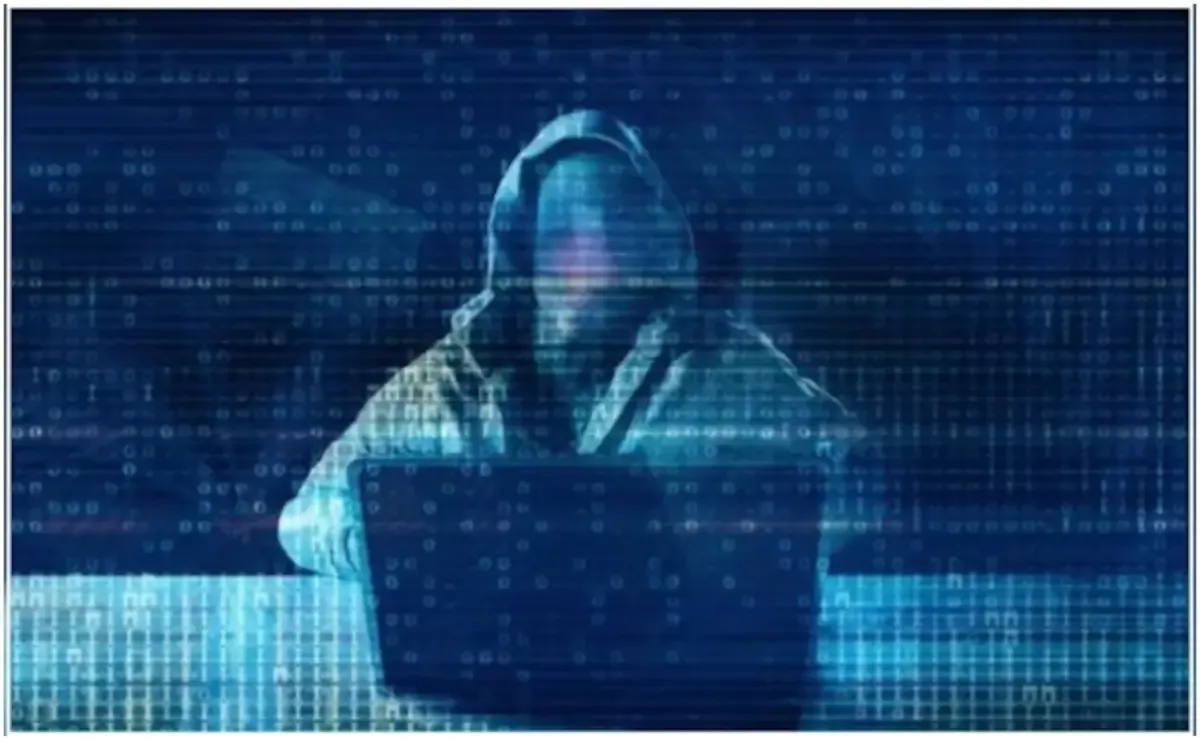 डिजिटल अरेस्ट साइबर फ्रॉड की चेतावनी देता इलस्ट्रेशन