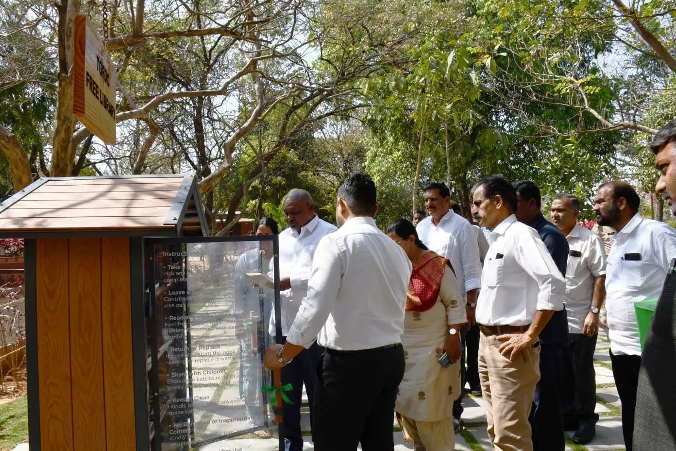 कोंडापुर बोटानिकल गार्डन में नई पहल का उद्घाटन