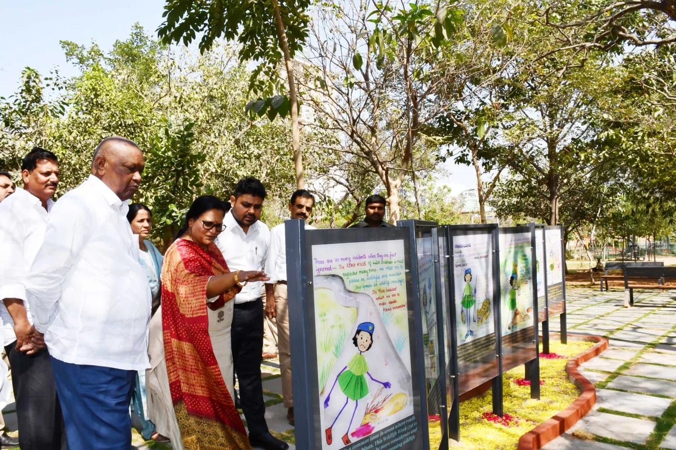 कोंडापुर बोटानिकल गार्डन में नई पहल का उद्घाटन