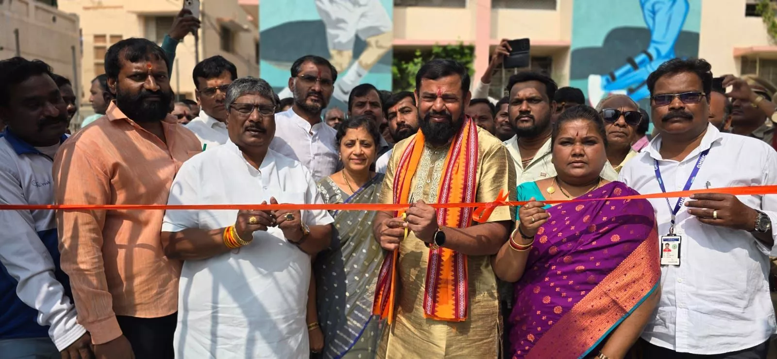 टी. राजा सिंह ने गनफाउंड्री में विकास परियोजनाओं का शुभारंभ किया