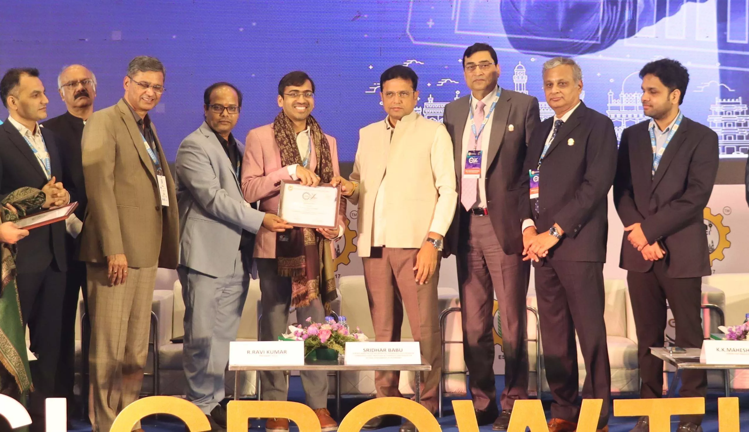 ग्रोथएक्स सम्मेलन में मंत्री श्रीधर बाबू का संबोधन