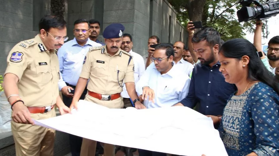 मुग्धा जंक्शन स्टील फ्लाई ओवर निर्माण स्थल