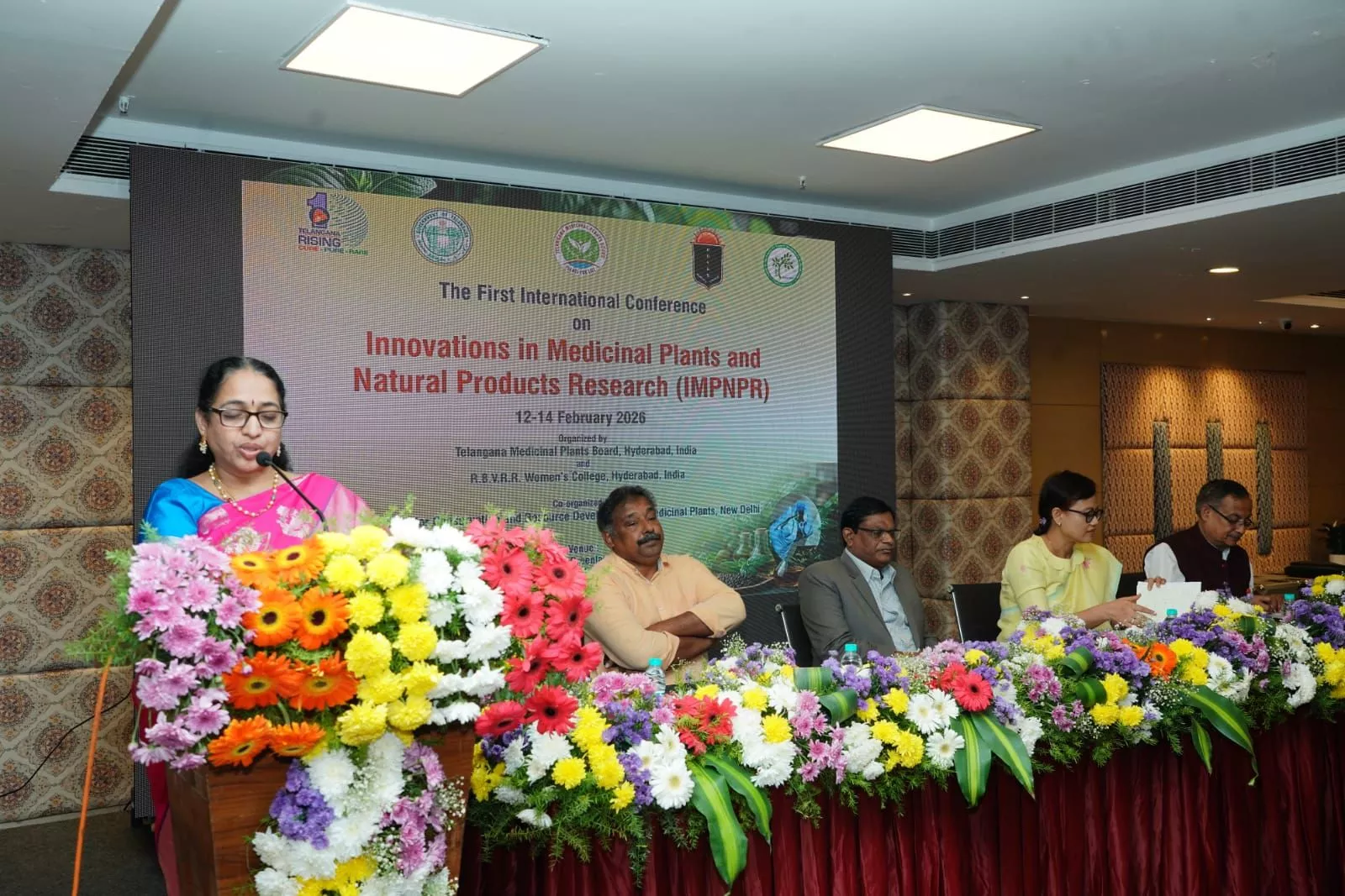 अंतरराष्ट्रीय सम्मेलन में औषधीय पौधों पर व्याख्यान सत्र
