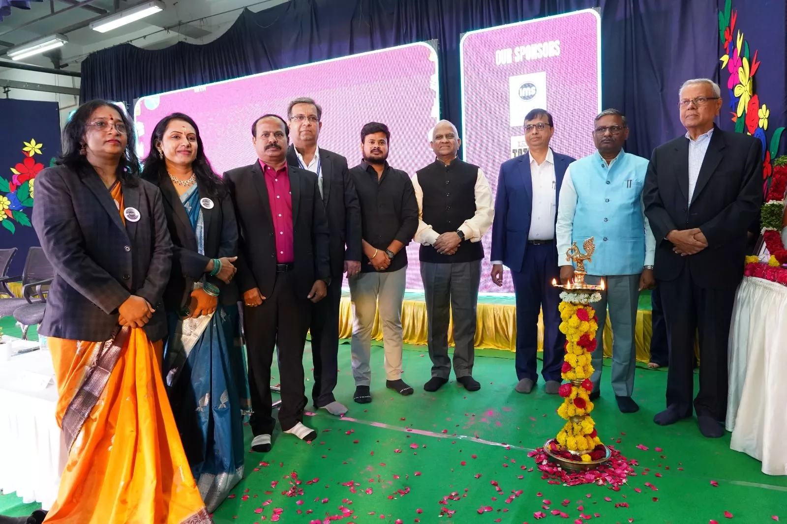 बद्रुका कॉलेज में बिज़ कॉम-2026 उद्घाटन समारोह का दृश्य