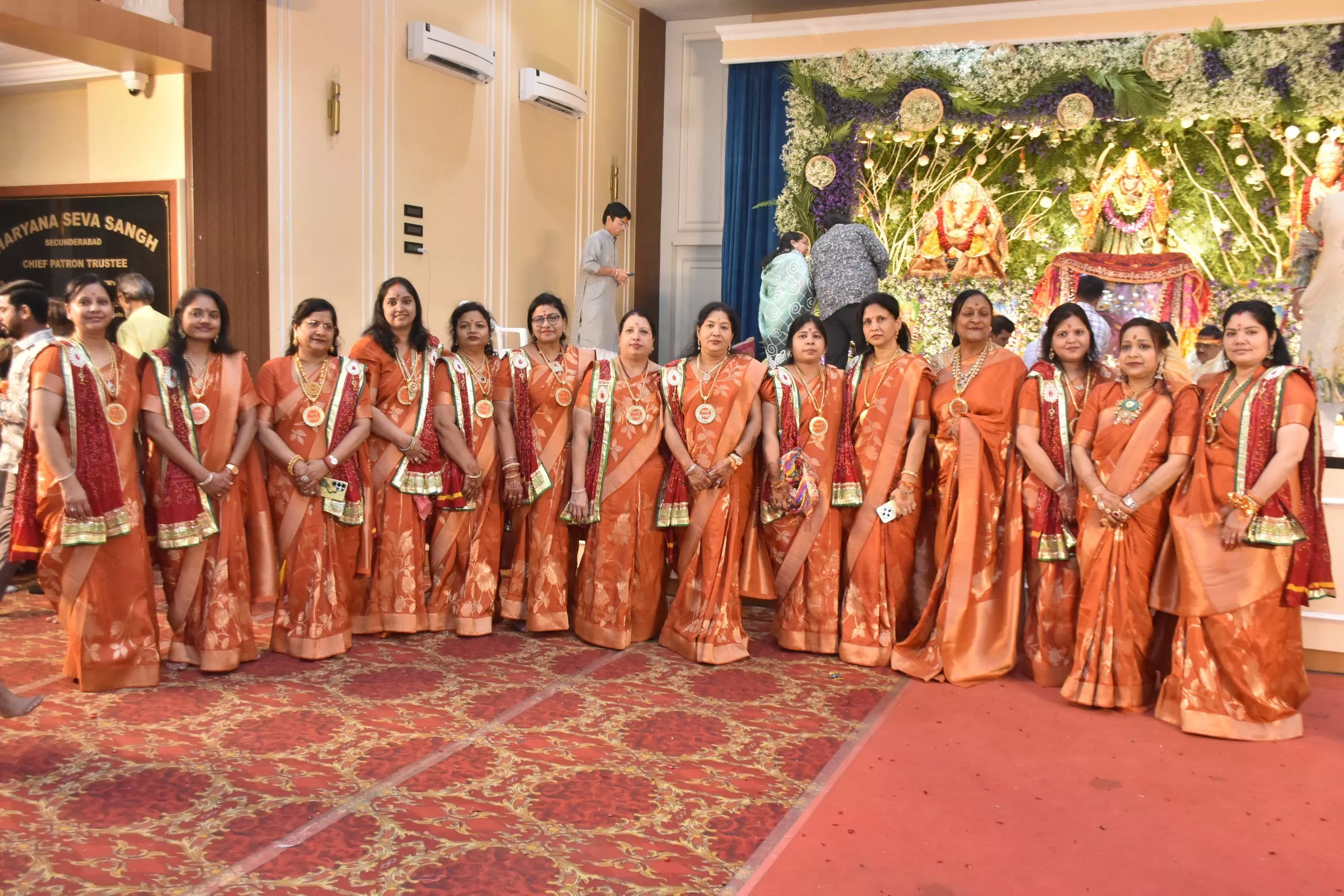 माँ बनभौरी वाली जी के भव्य अमृत महोत्सव का दृश्य