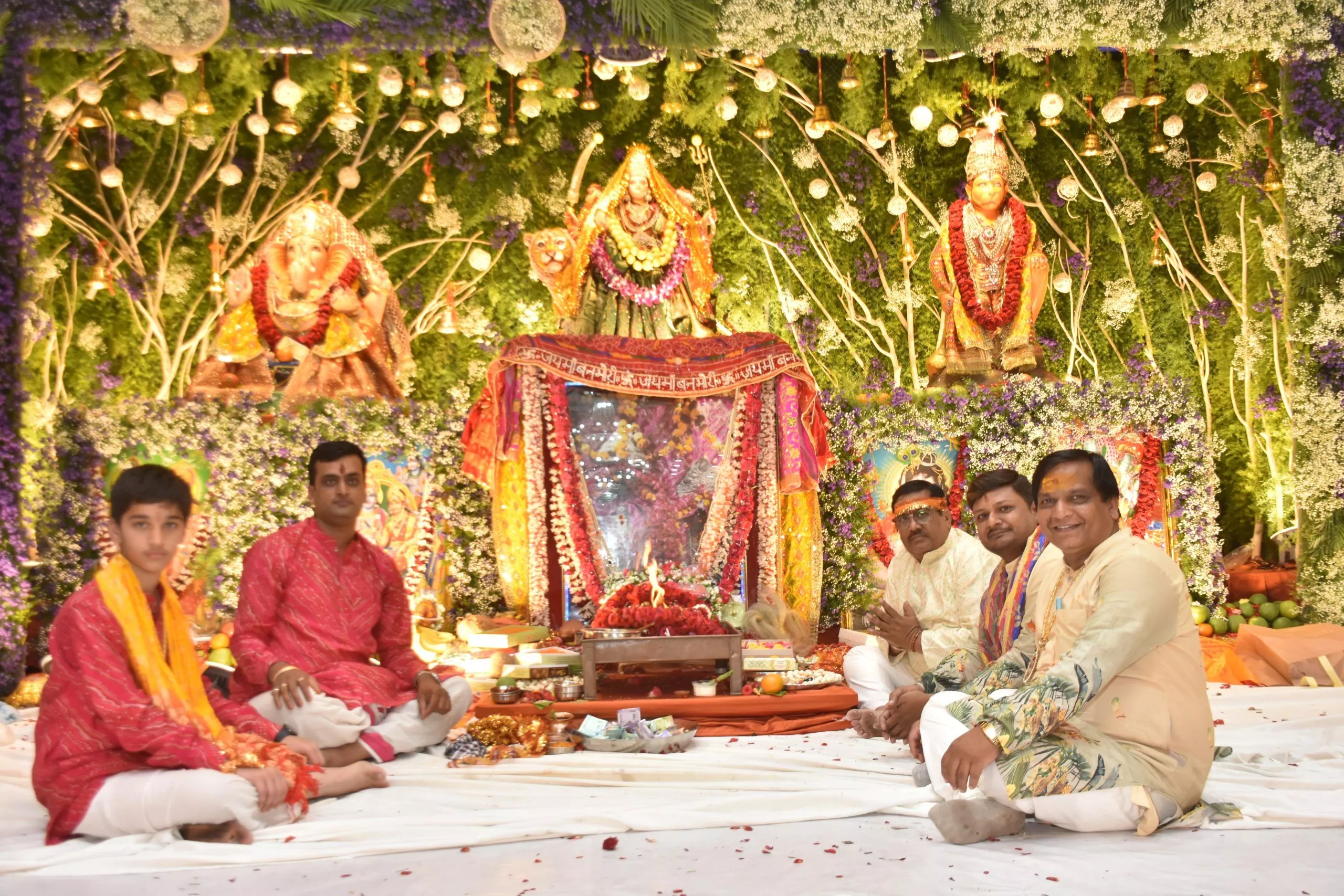 सिकंदराबाद में माँ बनभौरी वाली जी का 8वाँ अमृत महोत्सव