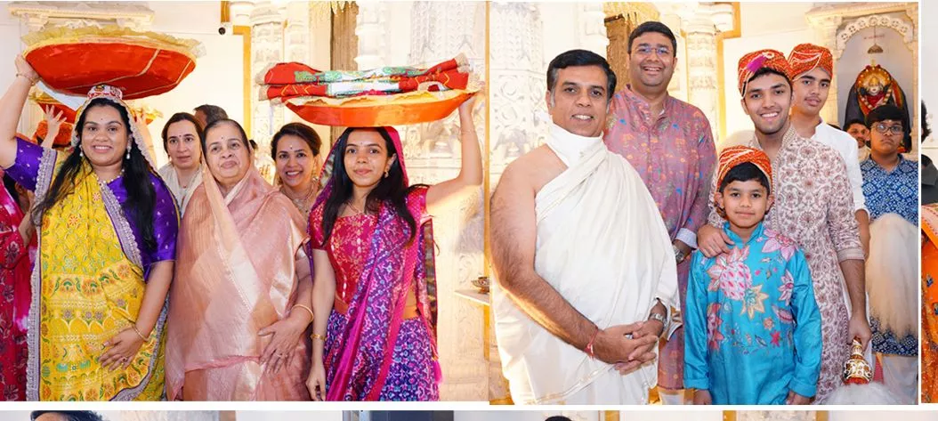 श्री शांतिनाथ जिनेश्वरधाम मंदिर का 26वां ध्वजारोहण समारोह