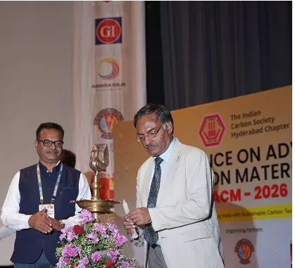 कार्बन सामग्री सम्मेलन के उद्घाटन सत्र में मुख्य अतिथि