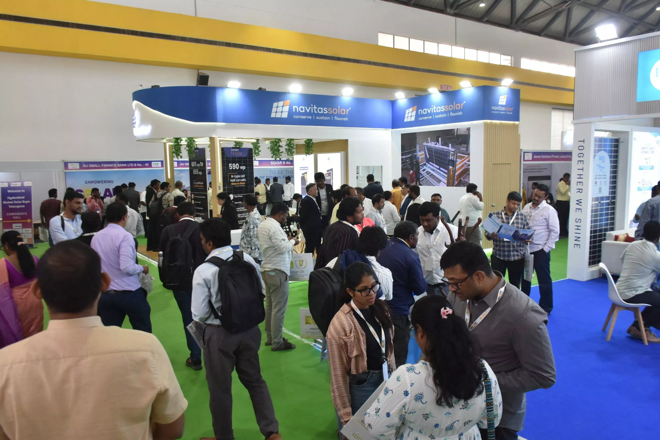 तेलंगाना ग्लोबल सोलर एक्सपो 2026 का उद्घाटन समारोह