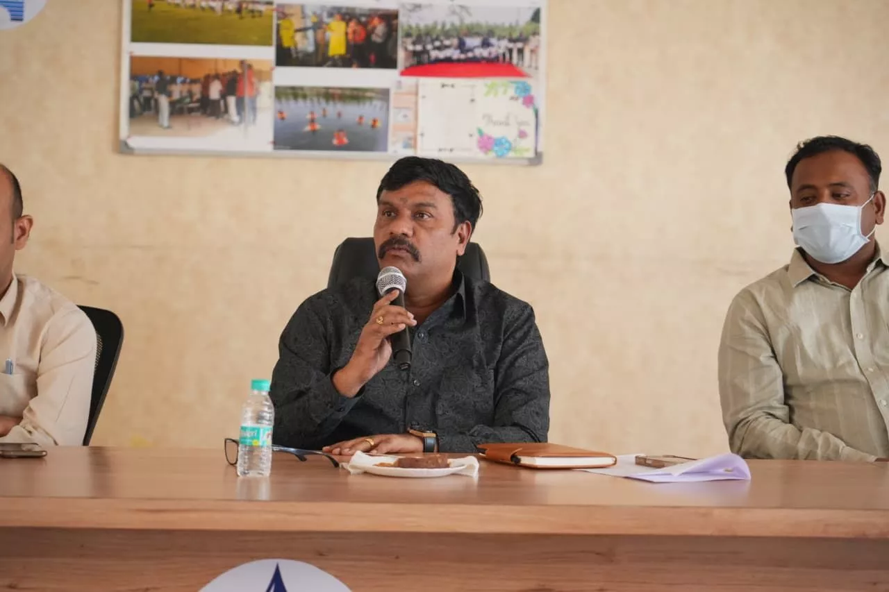 हैदराबाद में युवा आपदा मित्र प्रशिक्षण का दृश्य