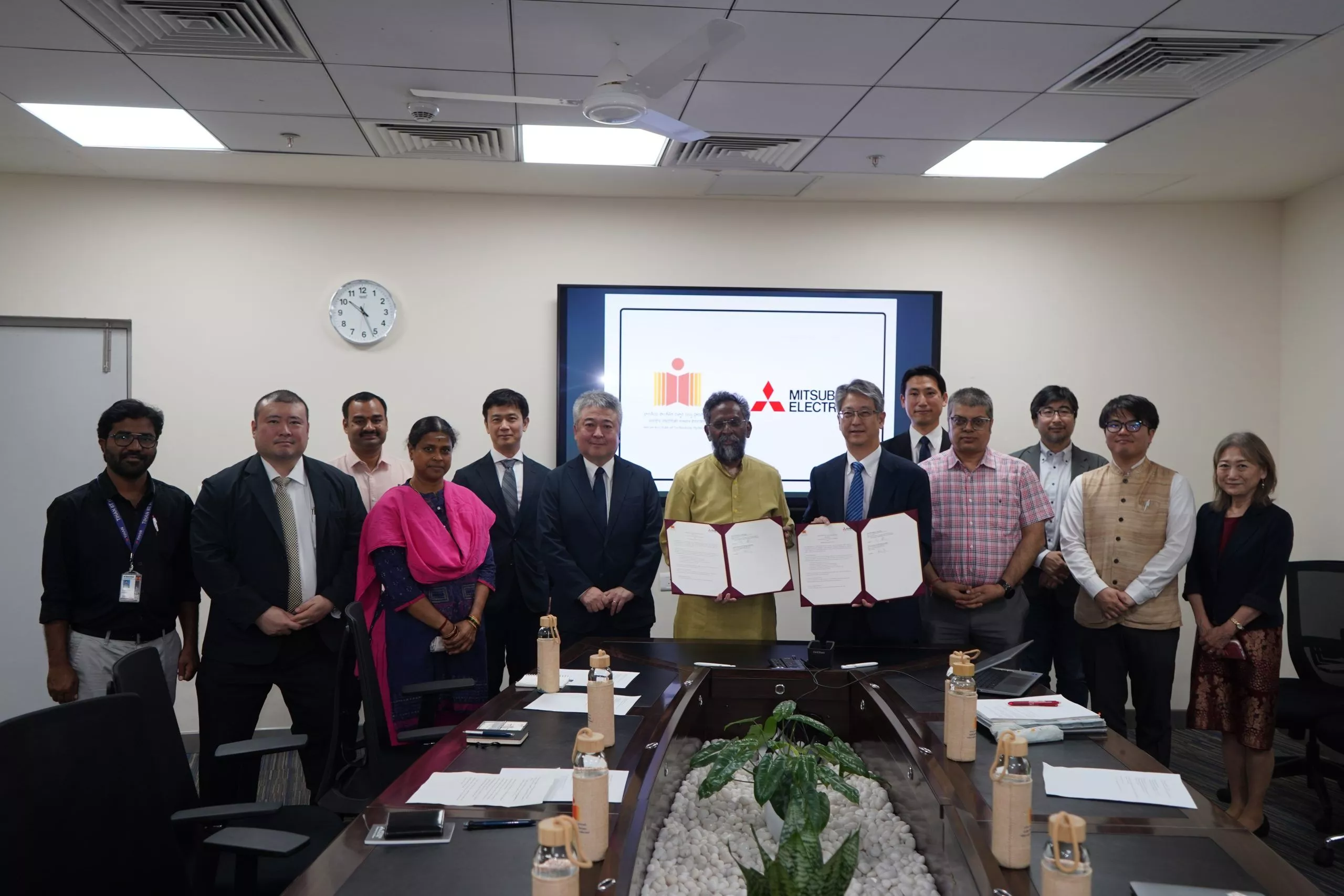 रणनीतिक साझेदारी पर आईआईटीएच व मित्सुबिशी इलेक्ट्रिक समझौता