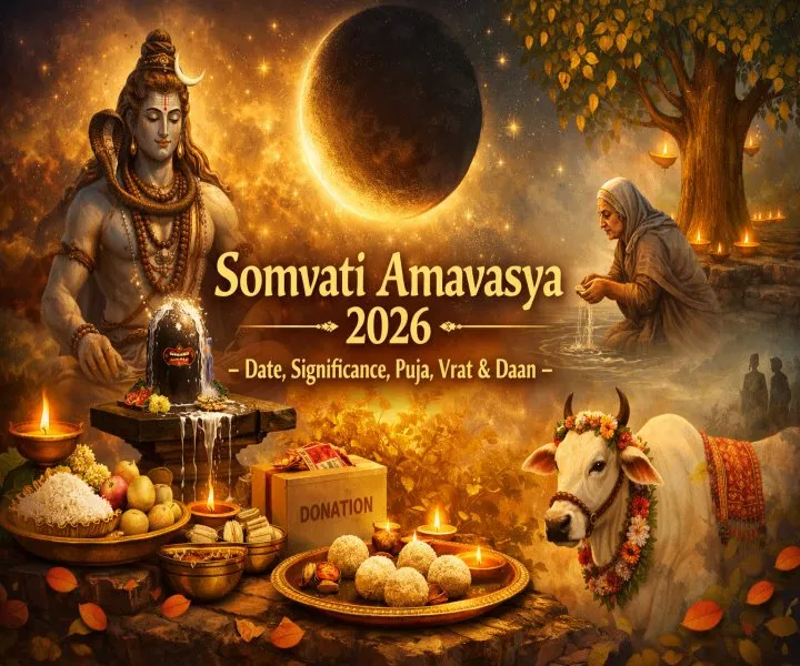 सोमवती अमावस्या 17 फरवरी 2026: तिथि, मुहूर्त और पूजा विधि