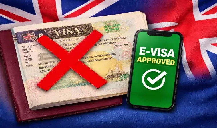 ब्रिटेन ने लागू की डिजिटल यात्रा प्रणाली,भारतीयों के लिए ई-वीजा अनिवार्य