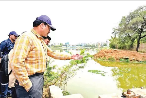 हैदराबाद तालाब विकास : एफटीएल सीमाओं में कोई बदलाव नहीं