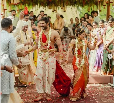 शादी की तस्वीरें सामने आईं