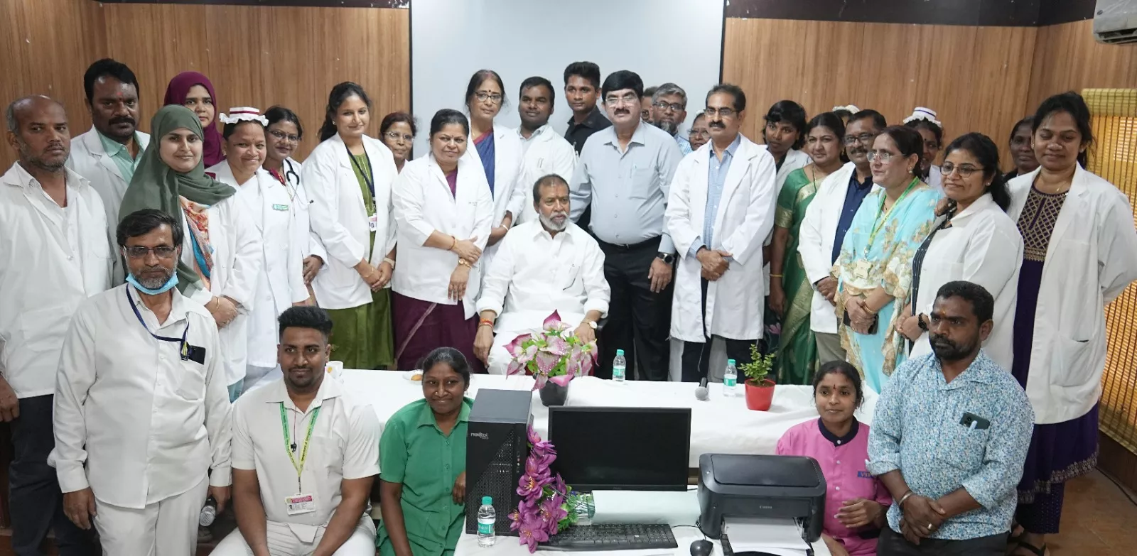 किंग कोठी जिला अस्पताल में राज्यव्यापी HPV टीकाकरण कार्यक्रम का उद्घाटन