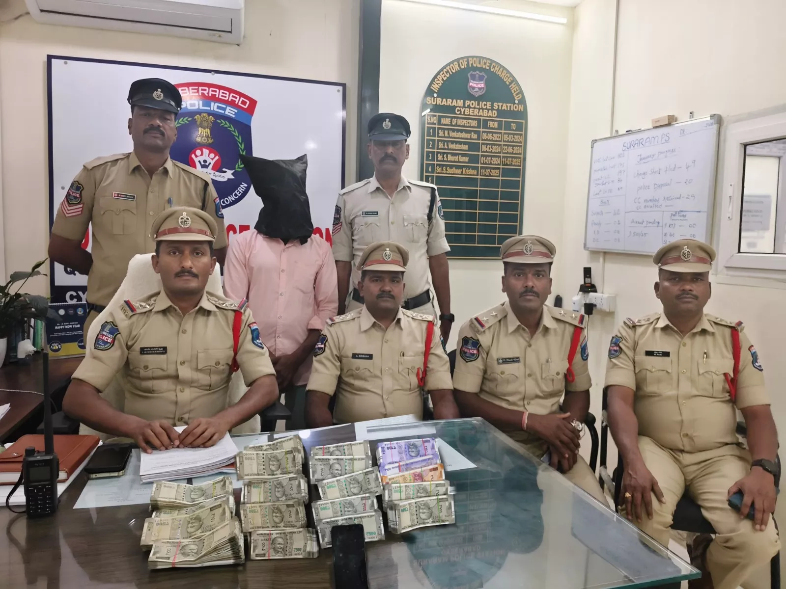 हैदराबाद में मोबाइल चोरी और यूपीआई ठगी का आरोपी गिरफ्तार