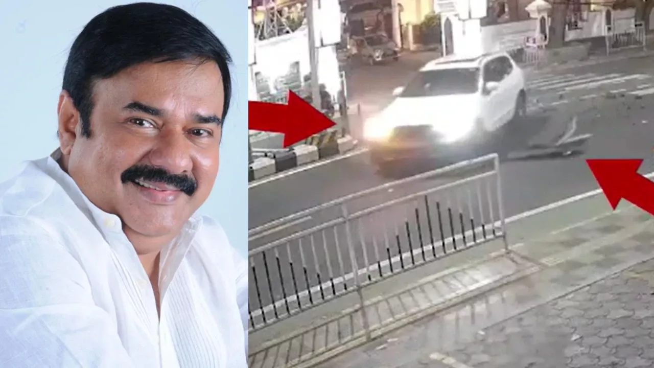 मनियनपिल्ला राजू कार दुर्घटना जांच में पुलिस दर्ज करती है